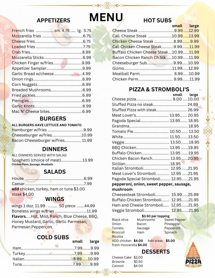 Pagoda City Pizza